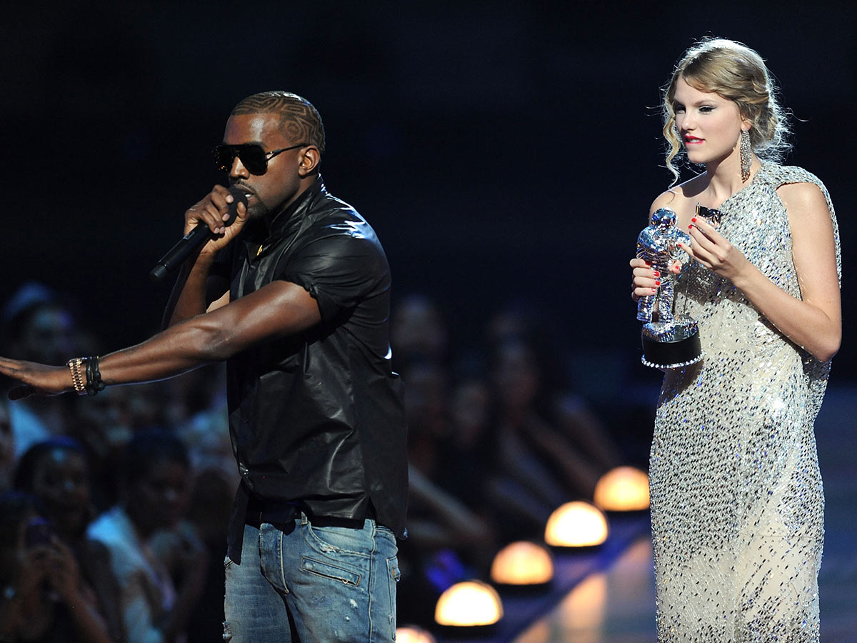Kanye West Interrupted Taylor Swift’s Acceptance Speech...and Never Did Let Her Finish