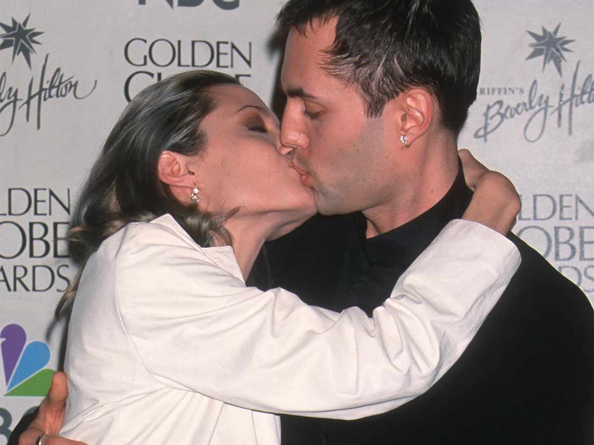 Angelina Jolie Making Out With Her Brother On the Red Carpet