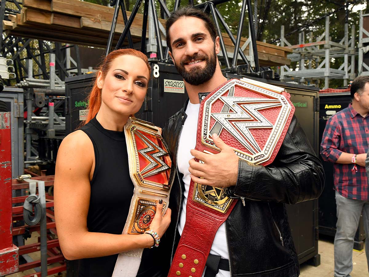 Becky Lynch & Seth Rollins