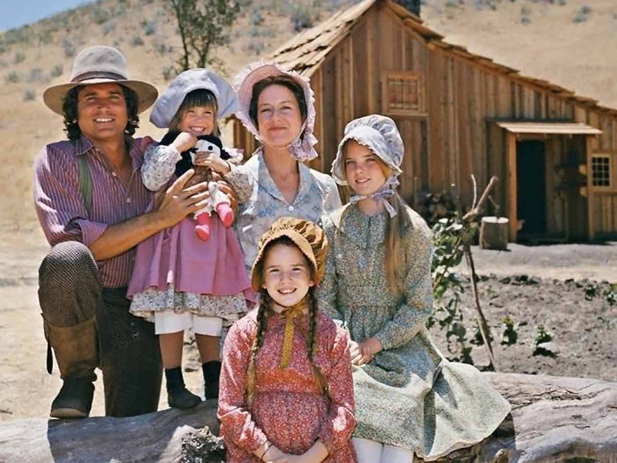 The set of the Ingalls home was destroyed in a wildfire.