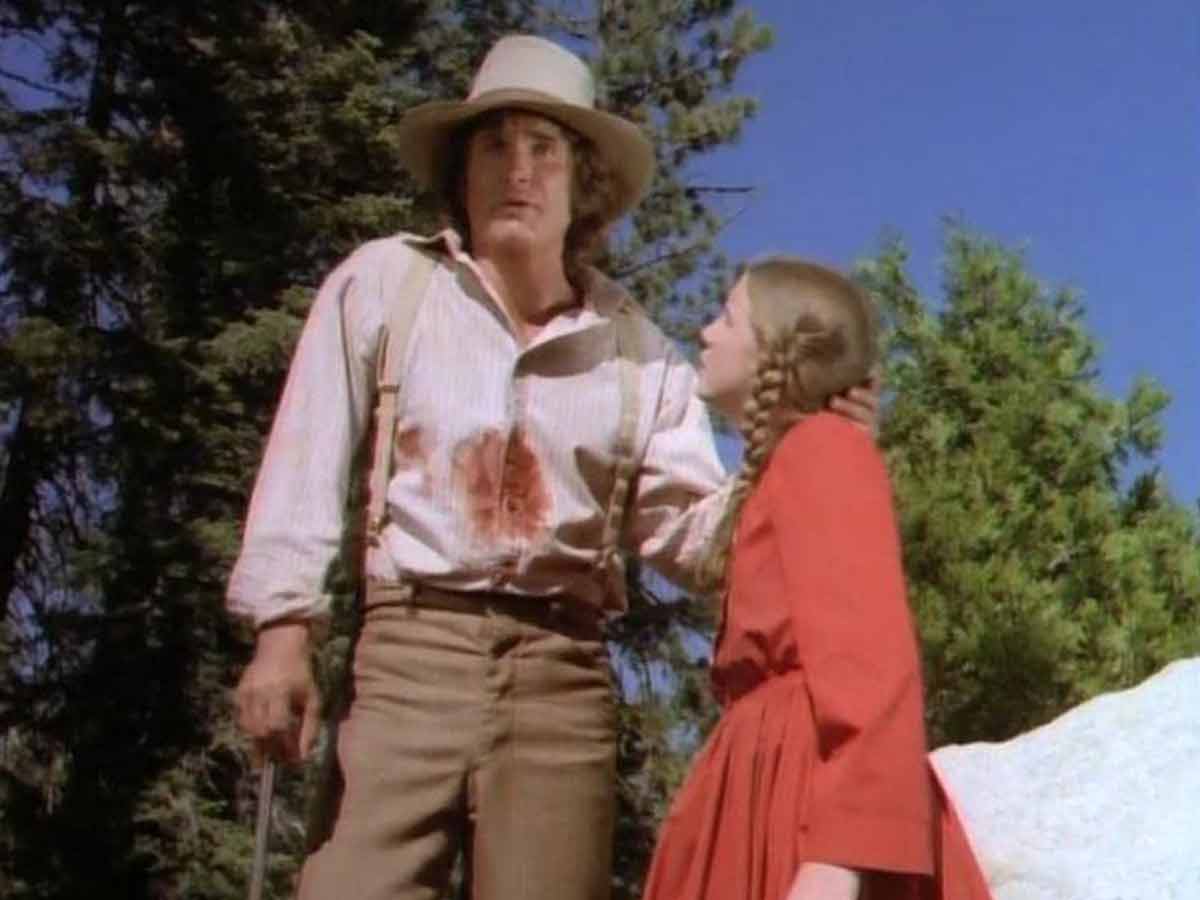 Melissa Gilbert stopped speaking to Landon because of his affair.
