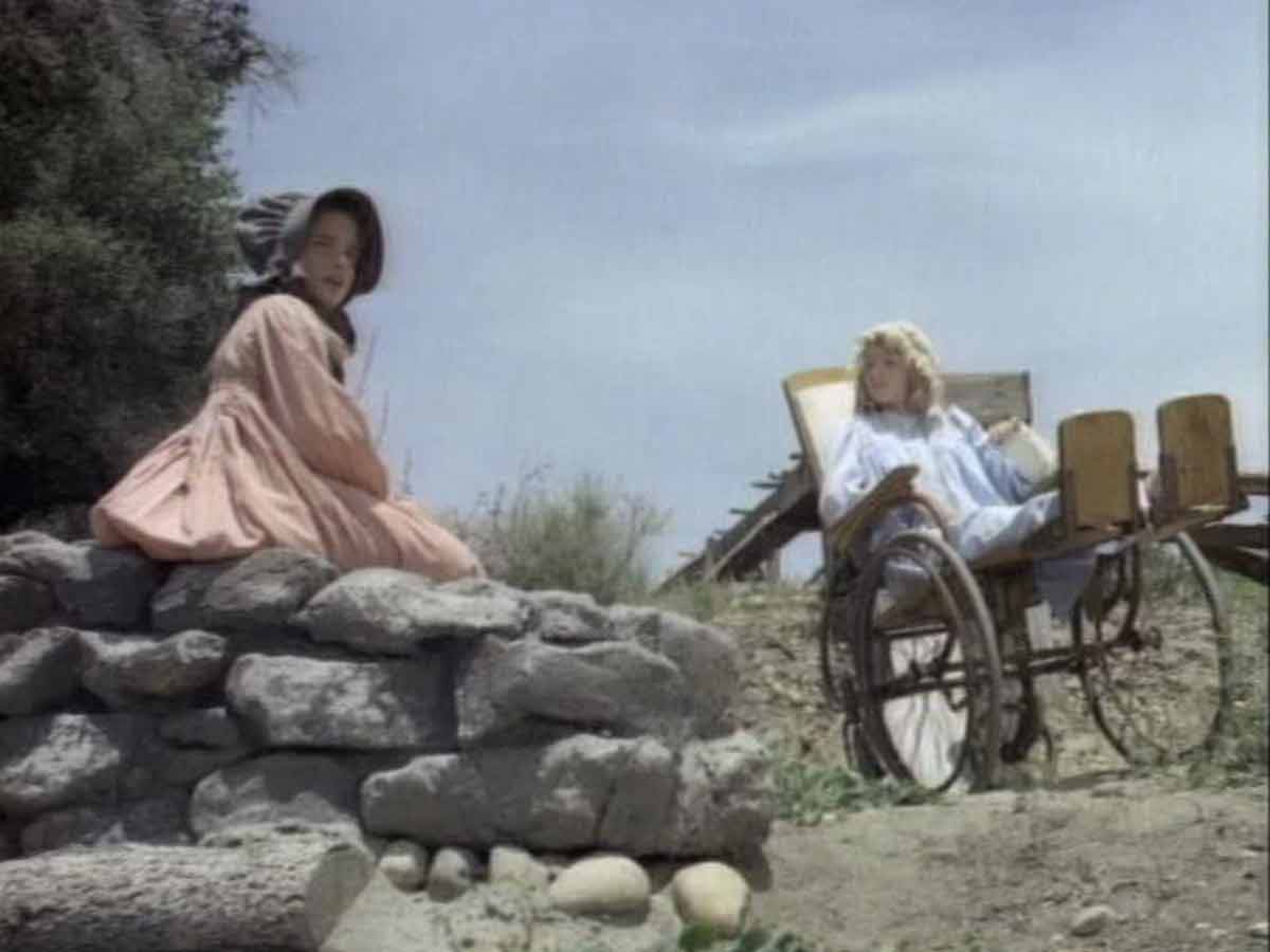 The crew played a cruel trick on Alison Arngrim.