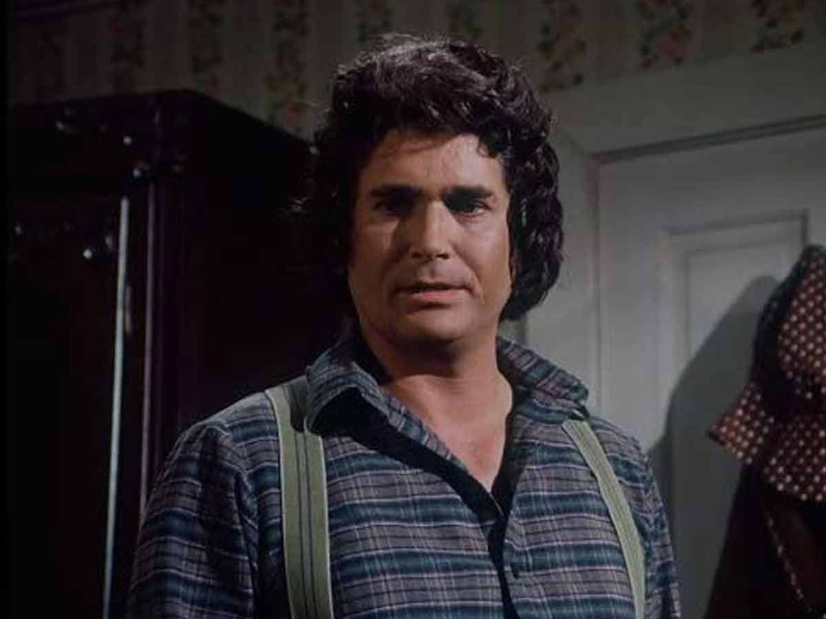 Michael Landon dyed his hair for the show.