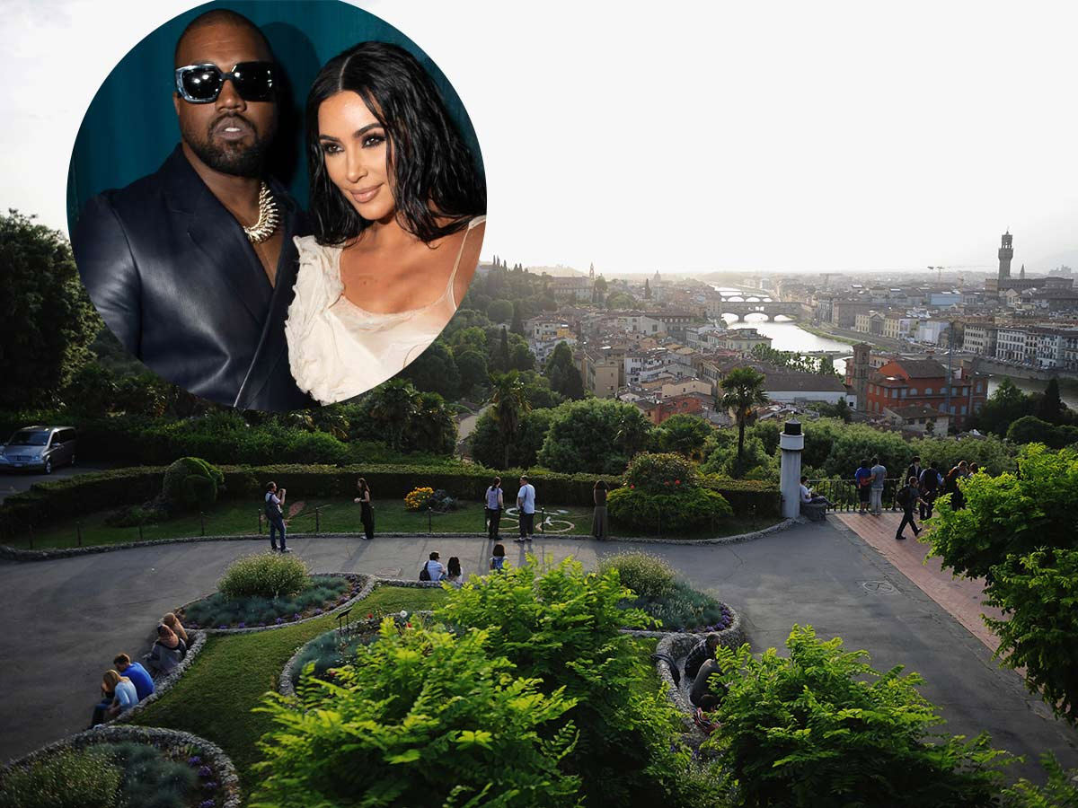 Kim Kardashian and Kanye West - $2.8 million