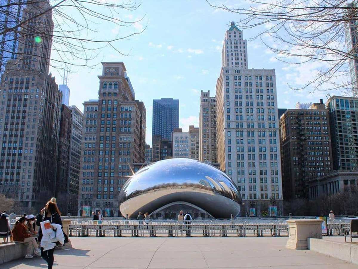 7. Millennium Park & Cloud Gate