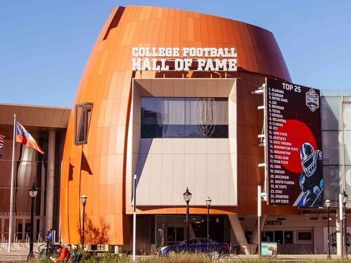 2. The College Football Hall Of Fame