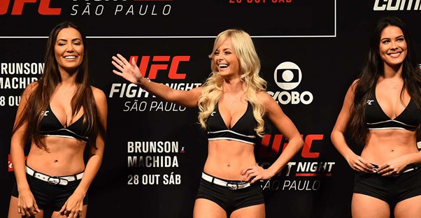 the hottest ufc ring girls of all time