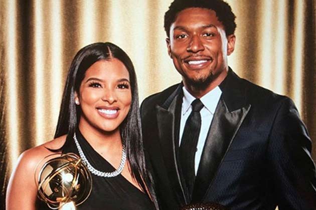 Kamiah Adams and Bradley Beal