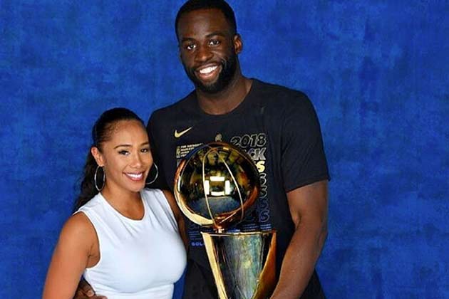 Hazel Renee and Draymond Green