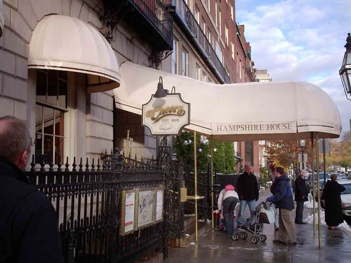 The real-life Cheers bar was called The Bull & Finch Pub.