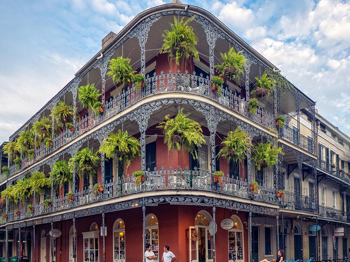 2. The French Quarter & Bourbon Street