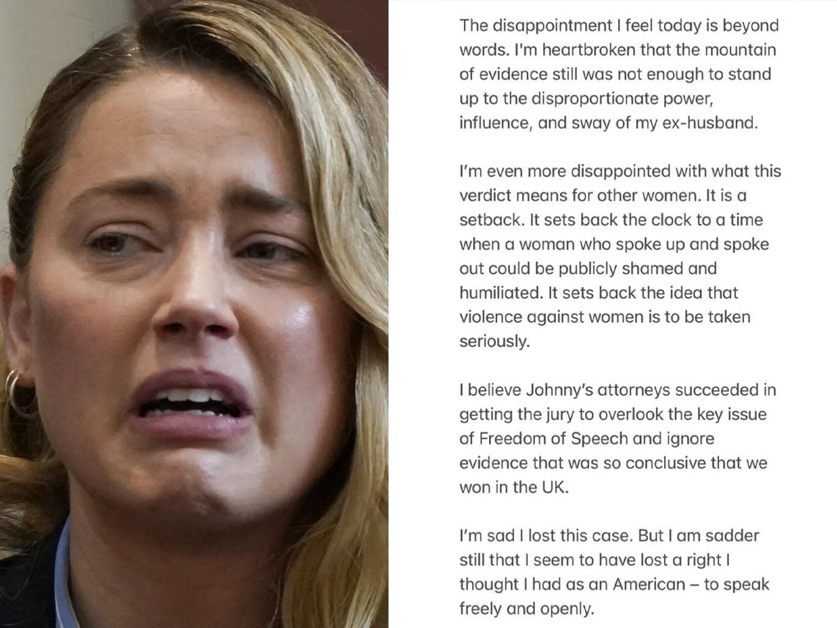 Amber's Statement