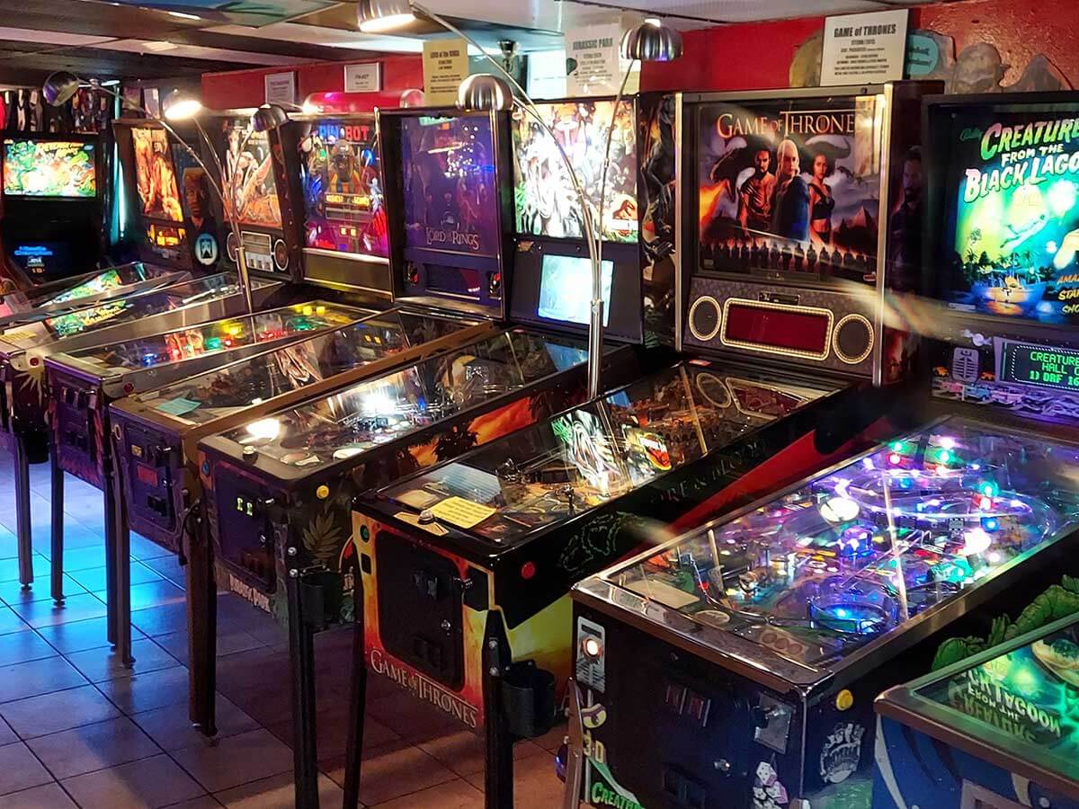 8. The Asheville Pinball Museum