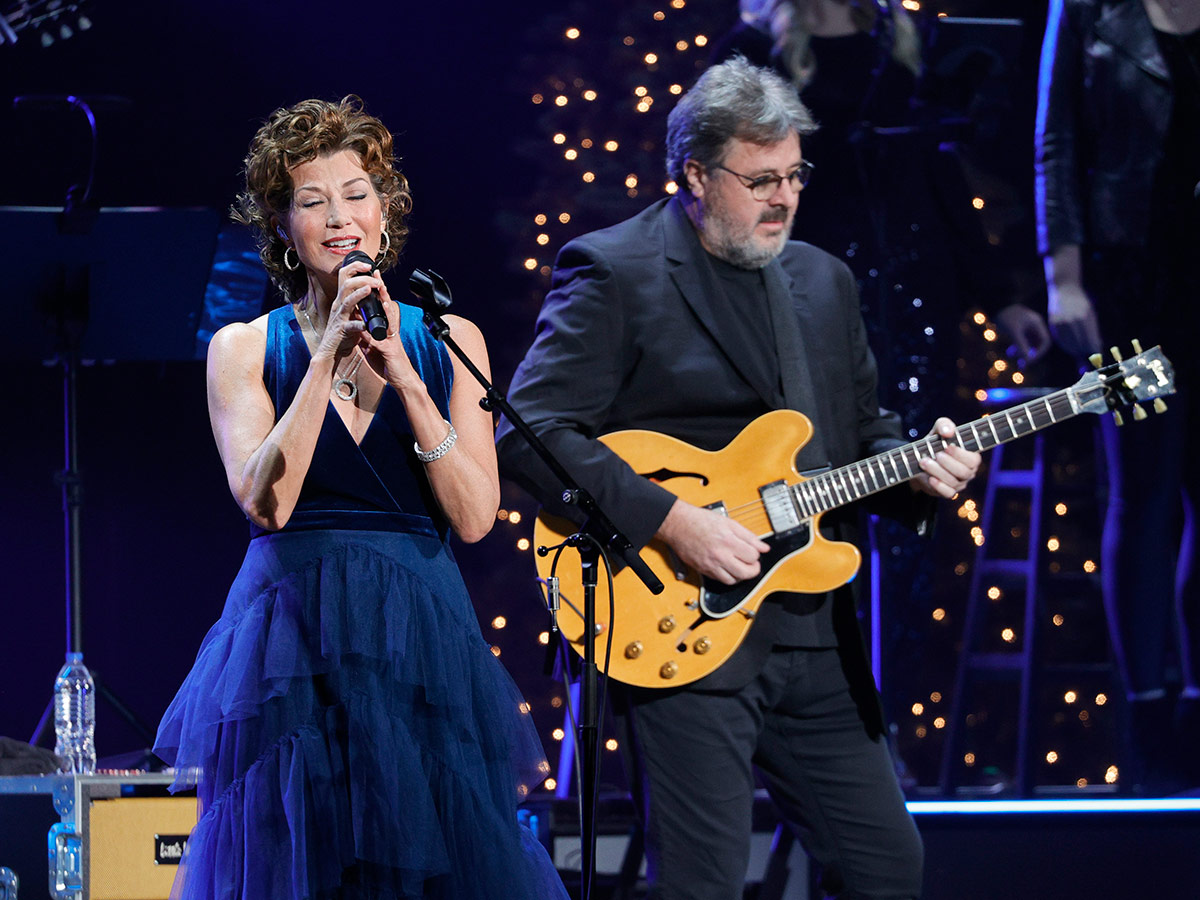 Vince Gill and Amy Grant