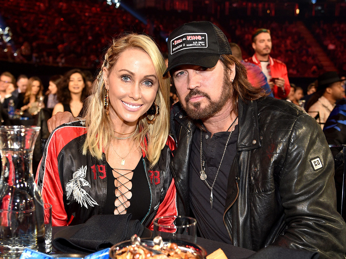 Billy Ray and Tish Cyrus