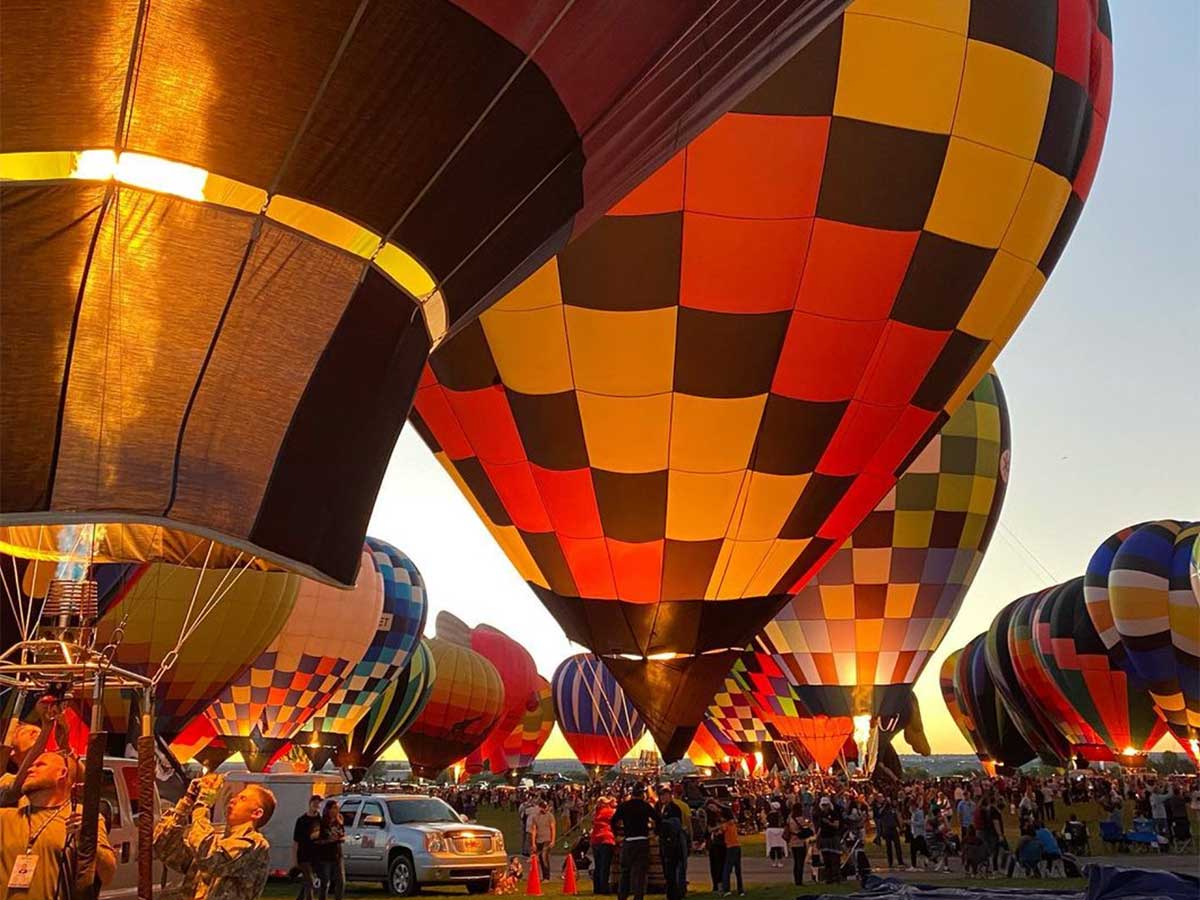 3. Ride High in A Hot Air Balloon
