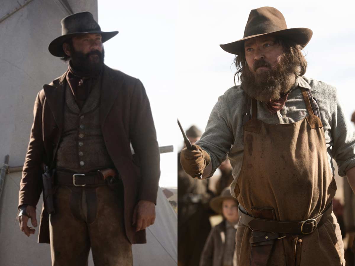 James Jordan and Taylor Sheridan are in both 1883 and Yellowstone.