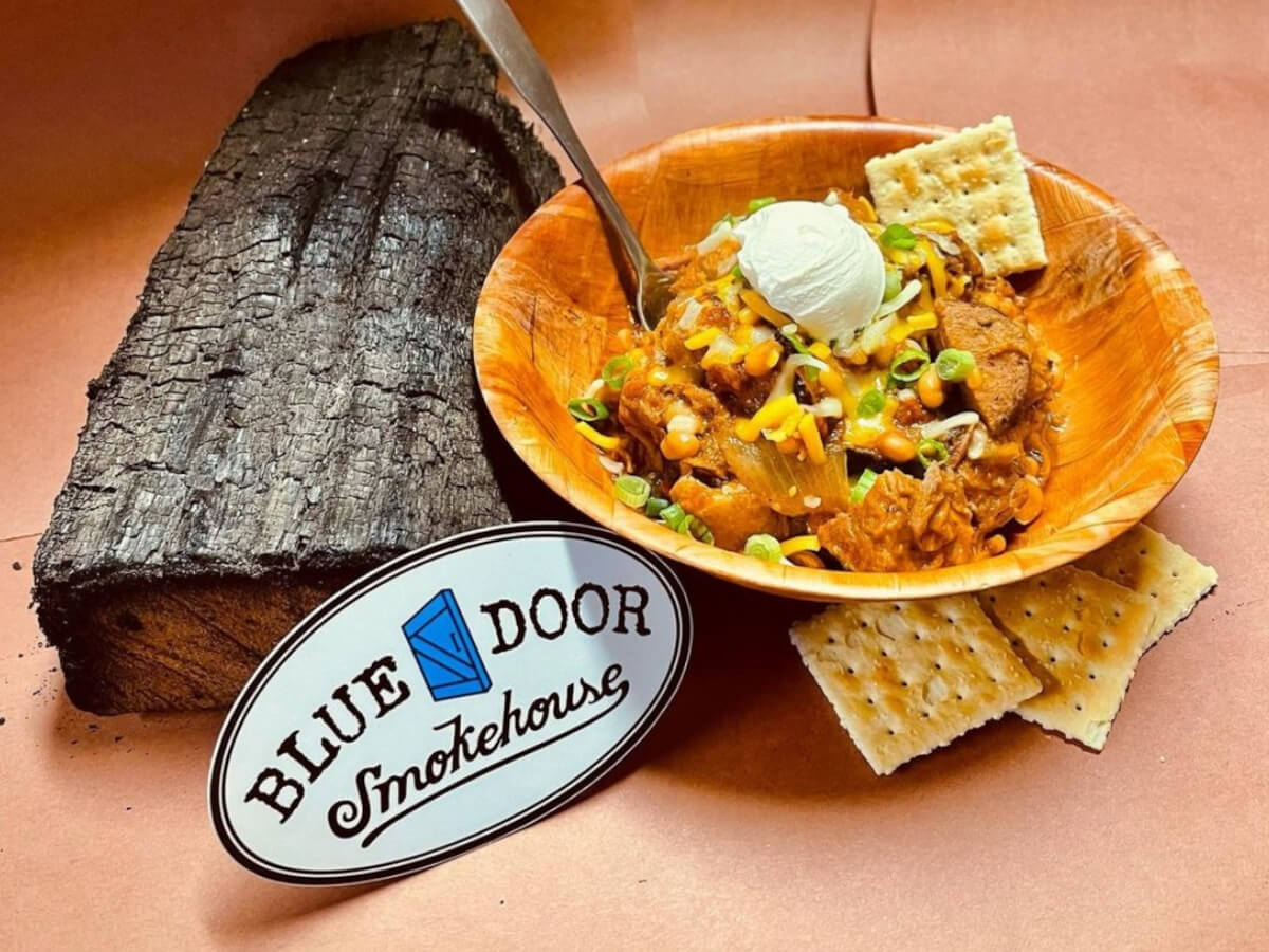 13. Blue Door Smokehouse in The South