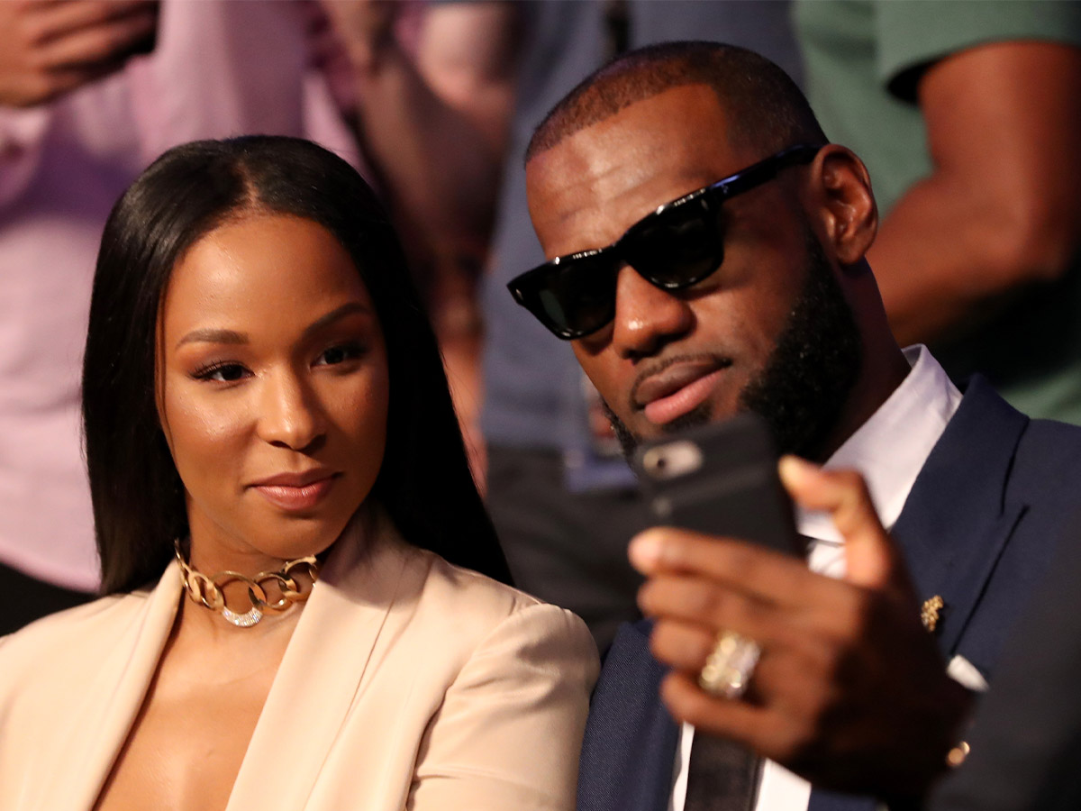 Savannah Brinson James and LeBron James