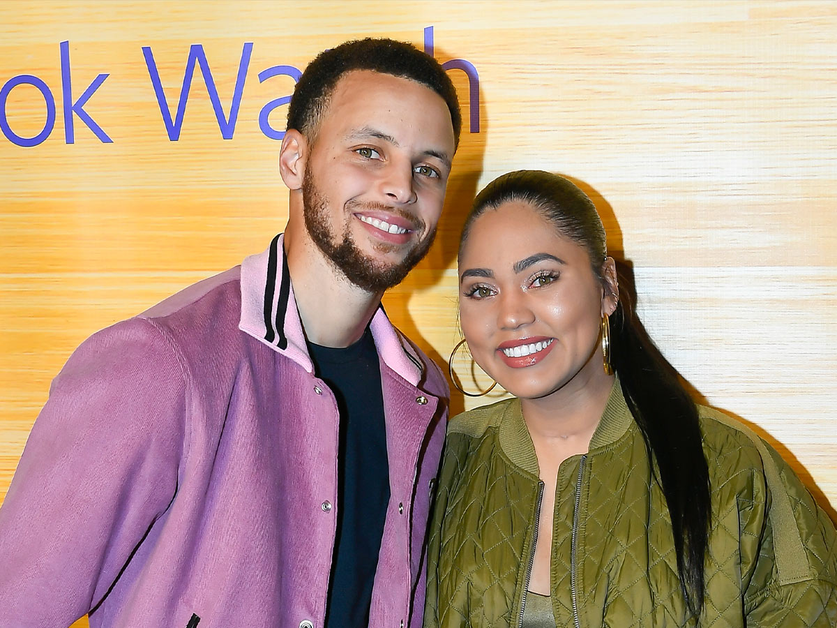 Stephen Curry and Ayesha Curry