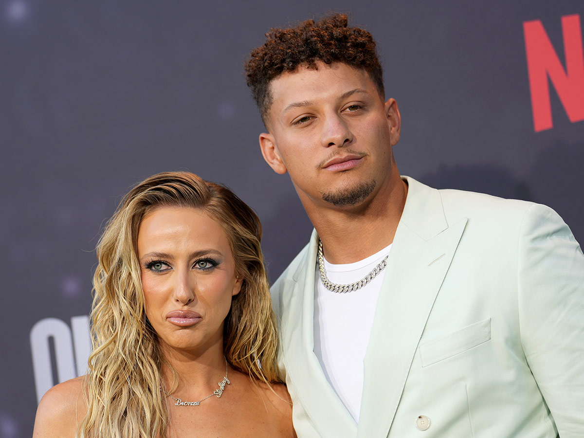 Patrick and Brittany Mahomes