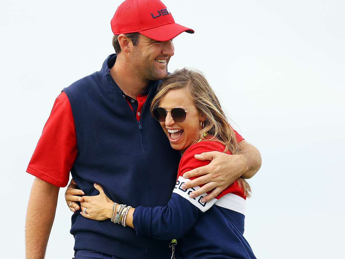 Scottie Scheffler and Meredith Scudder