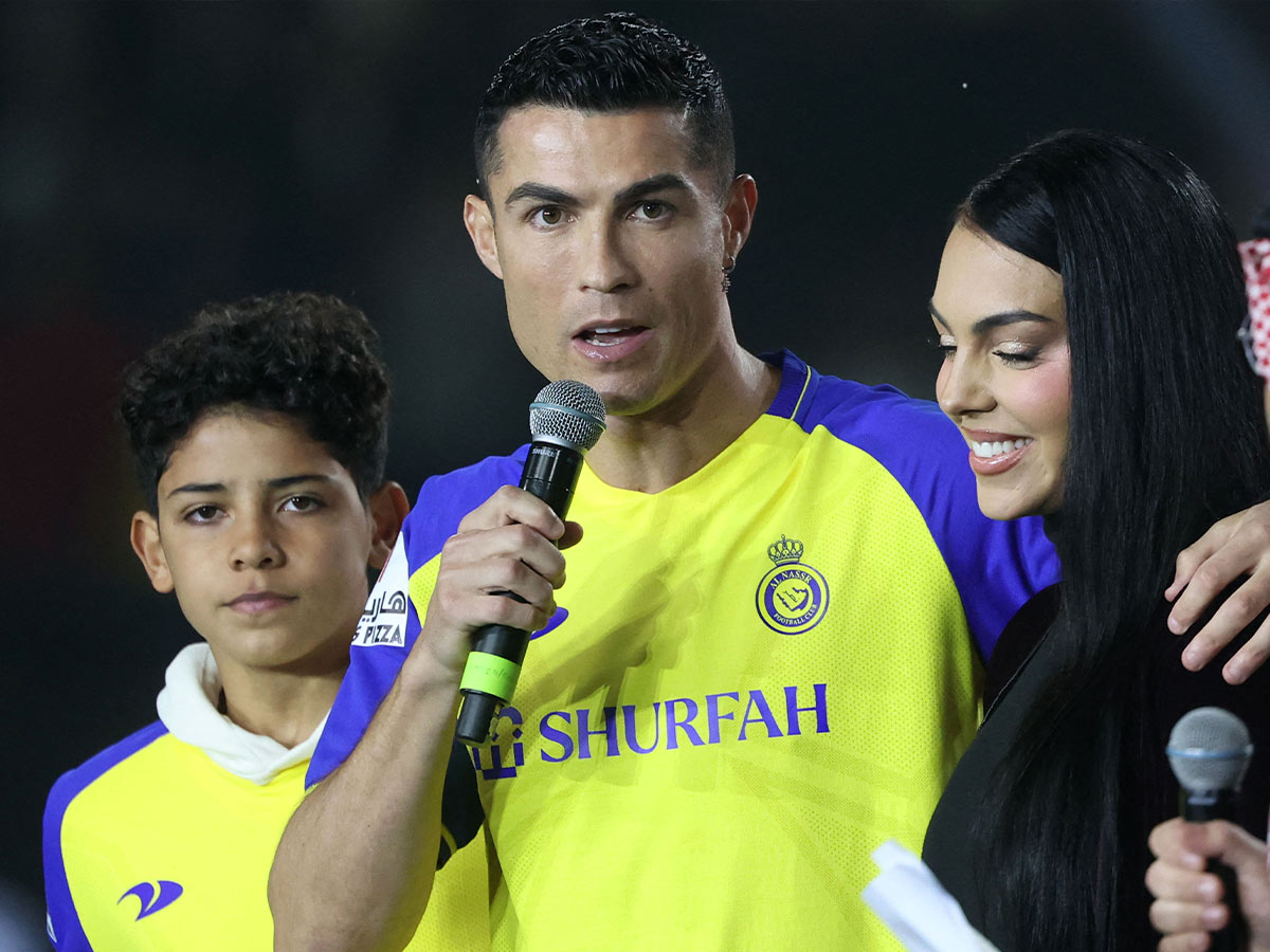 Cristiano Ronaldo and Georgina Rodríguez