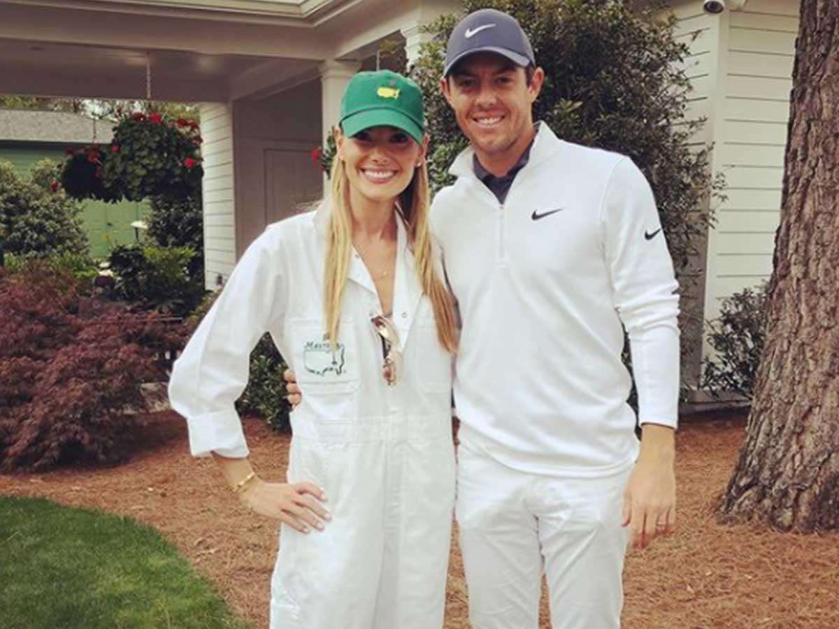 Rory McIlroy and Erica Stoll