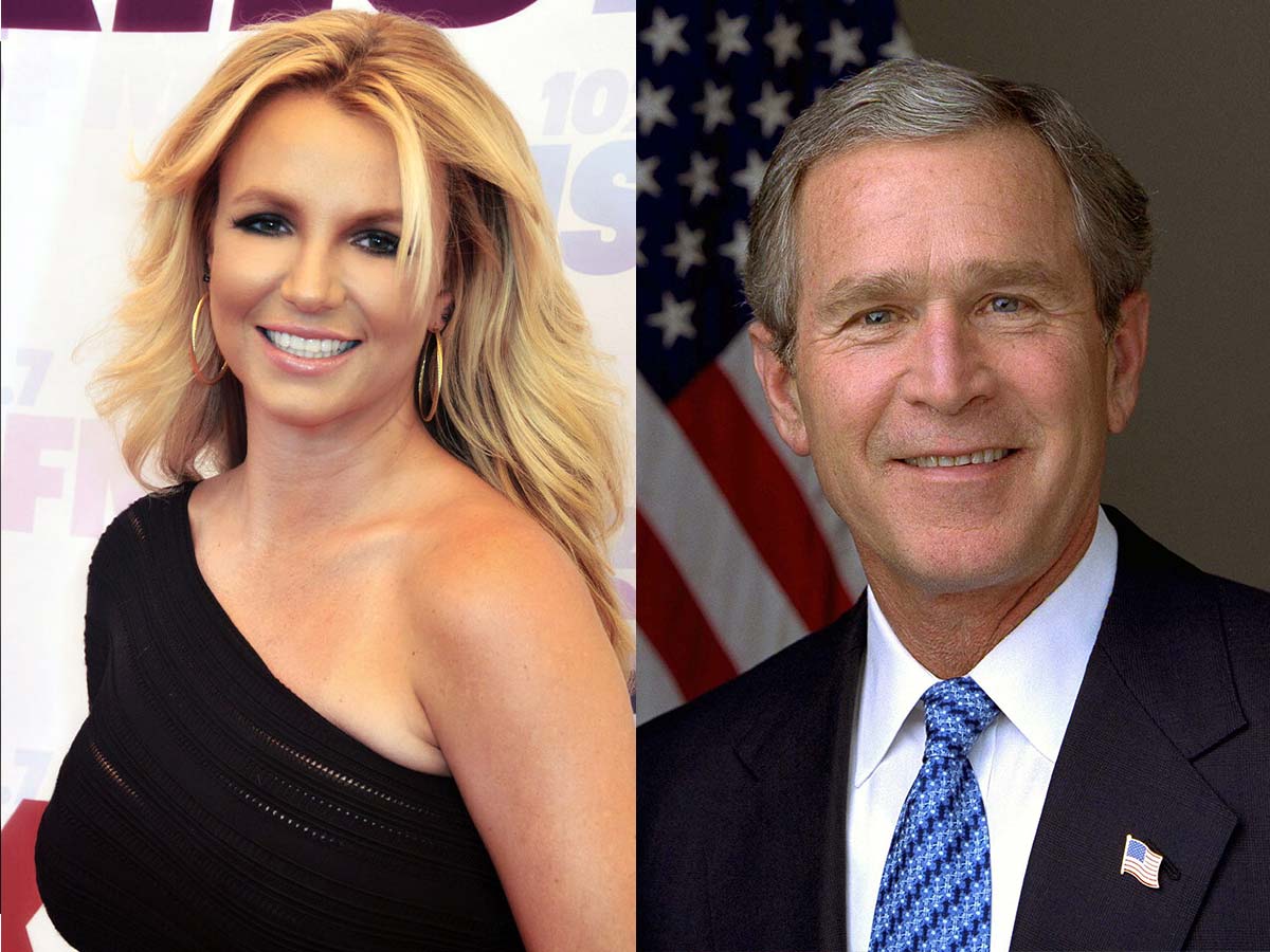 Britney Spears was on the Bush Administration Payroll