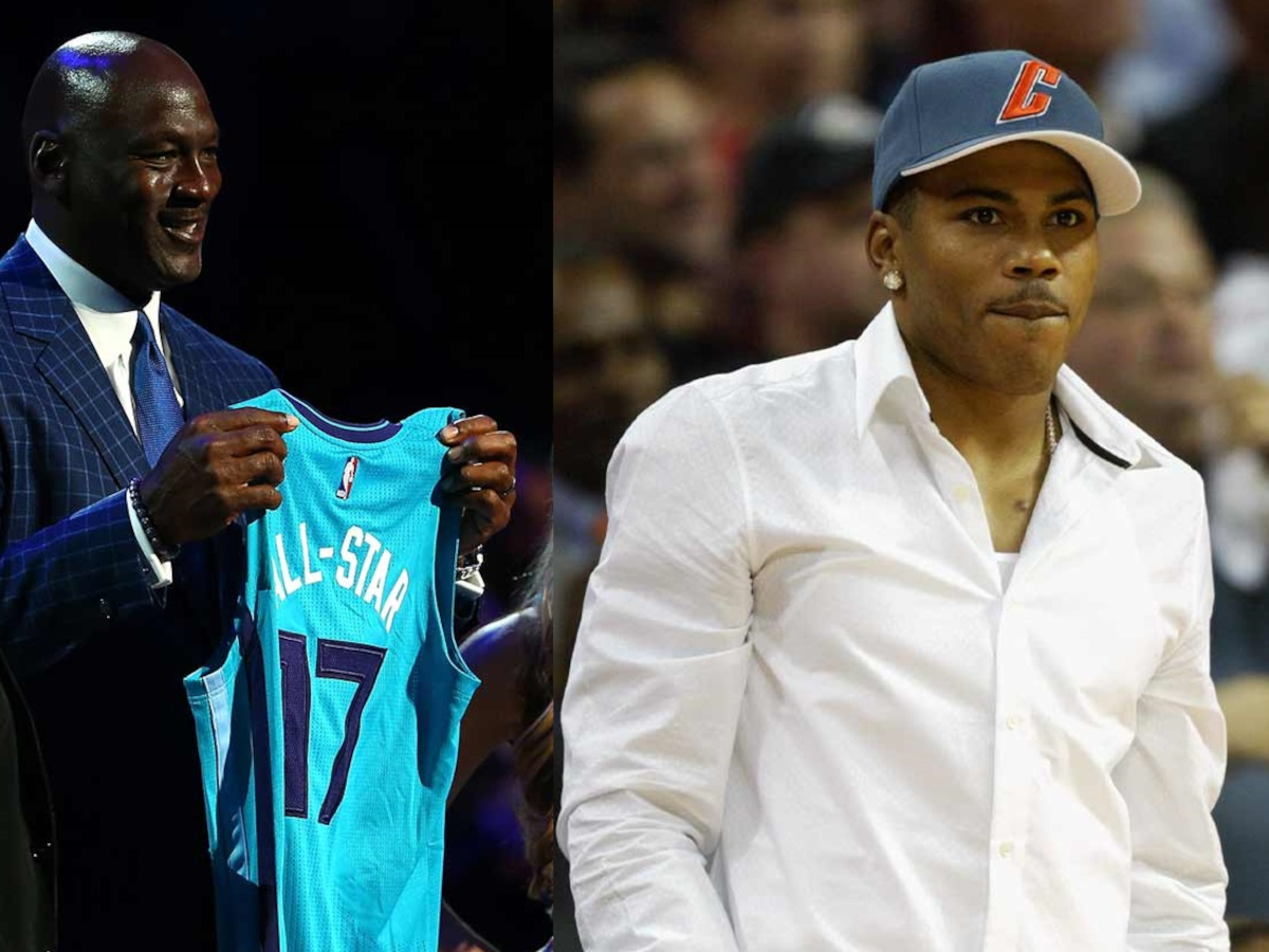Charlotte Hornets (formerly the Bobcats): Nelly and Michael Jordan