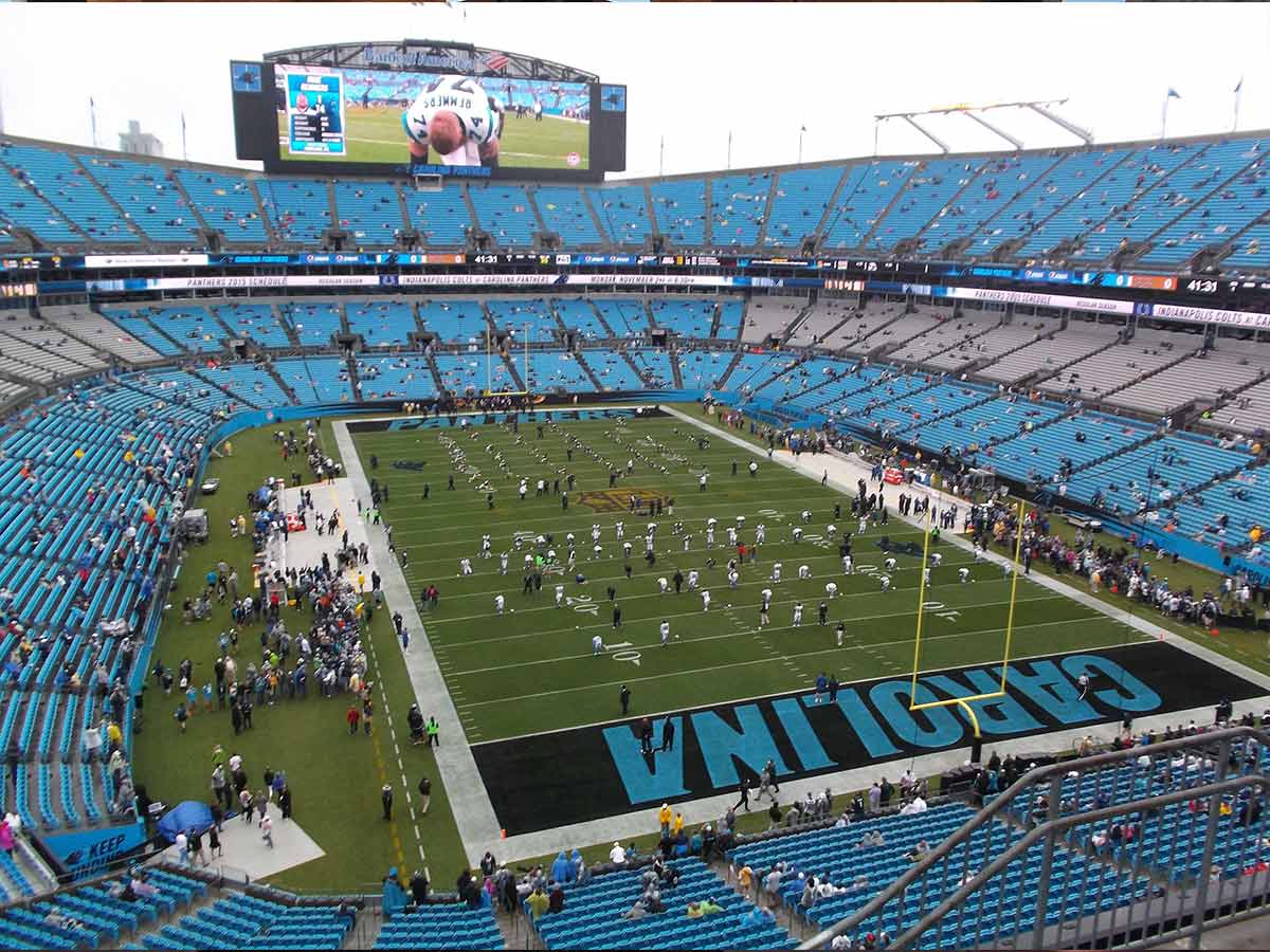11. Catch A Game at Bank of America Stadium