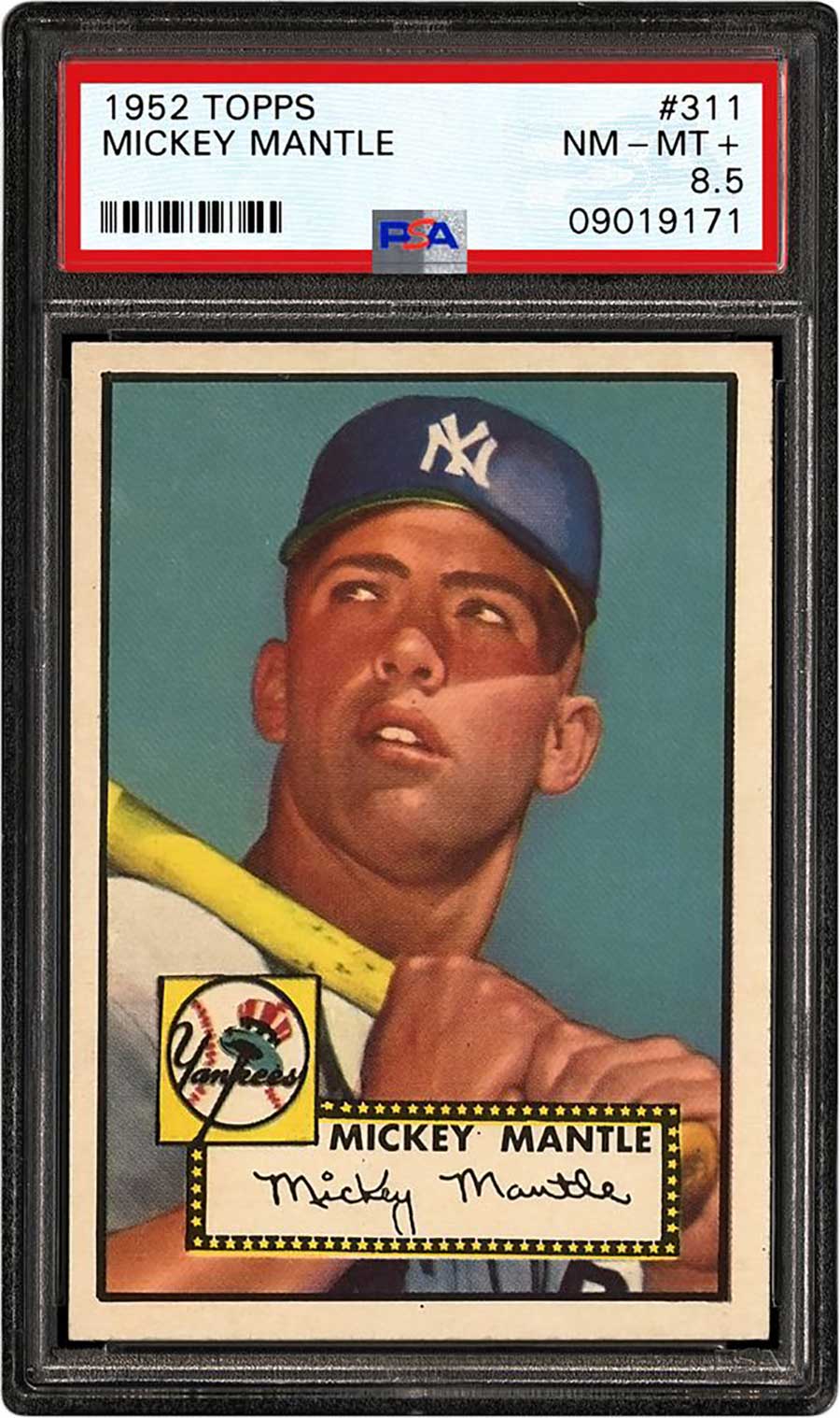 Mickey Mantle (Topps #311 Baseball Card 1952)