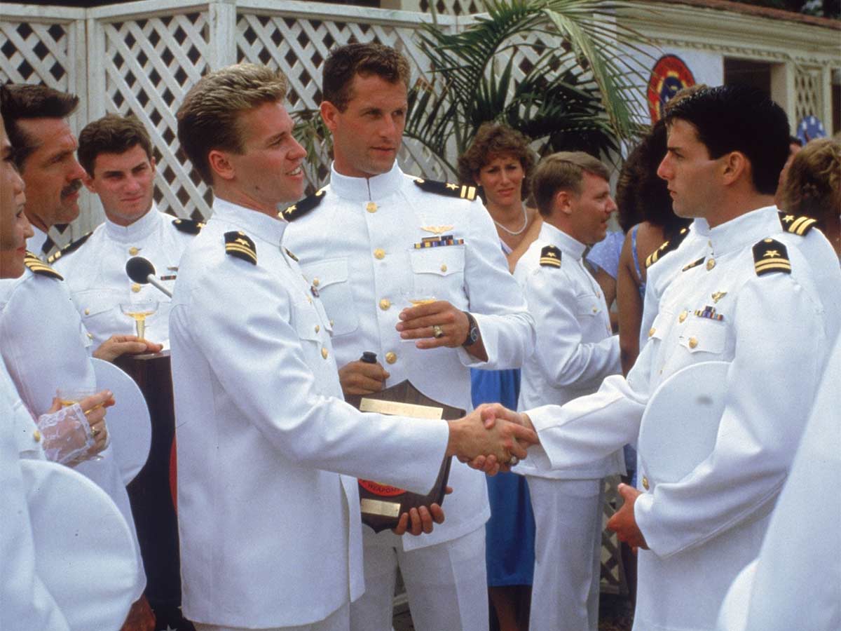 Top Gun is used by the Navy for recruitment.