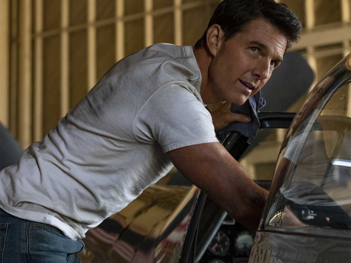 One of Tom Cruise's planes was used in the new film.