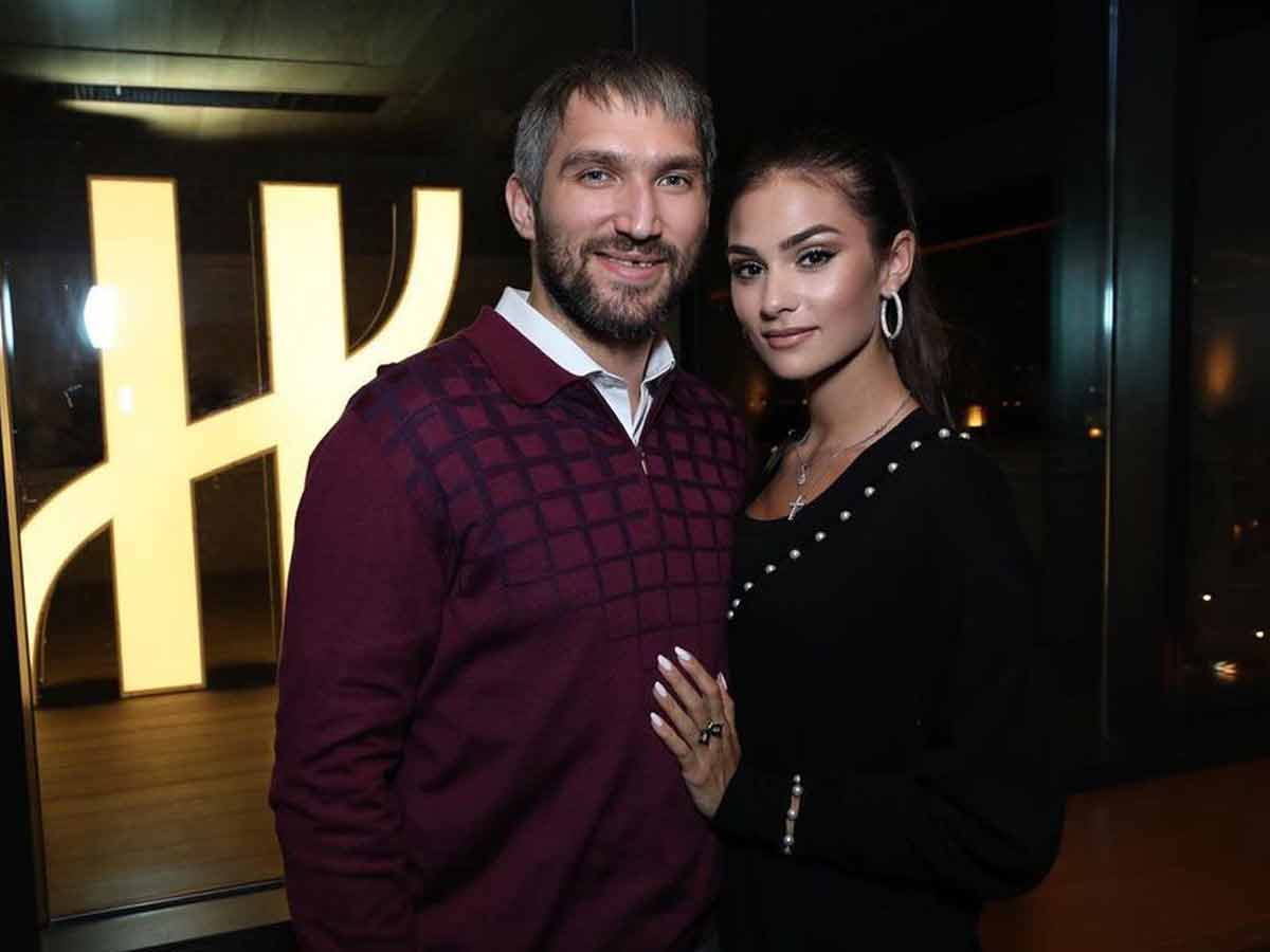 Alexander Ovechkin & Anastasia Shubskaya