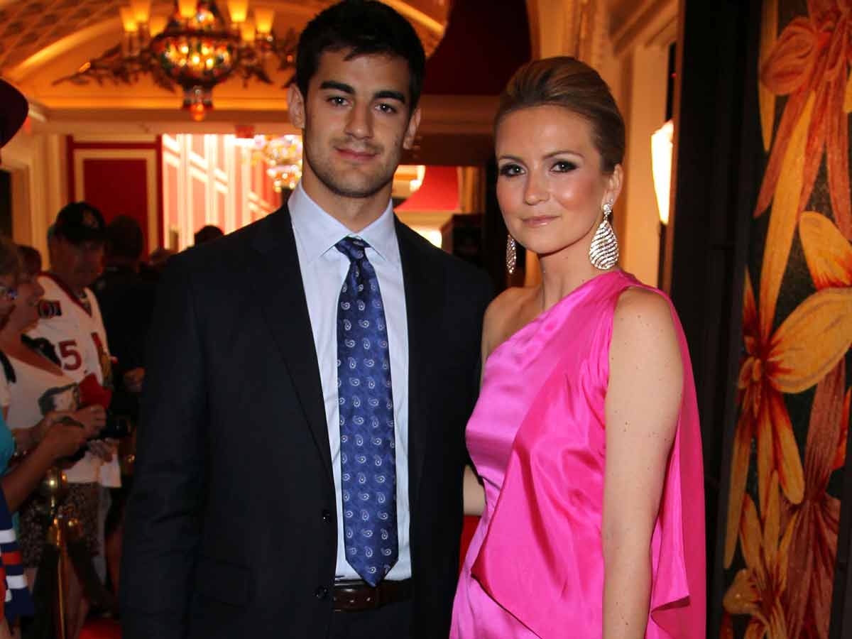 Max Pacioretty & Katia Afinogenov.