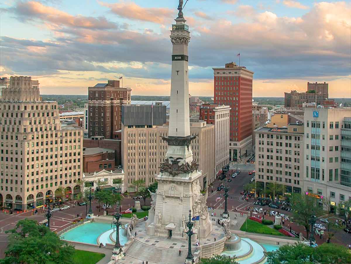 1. Monument Circle