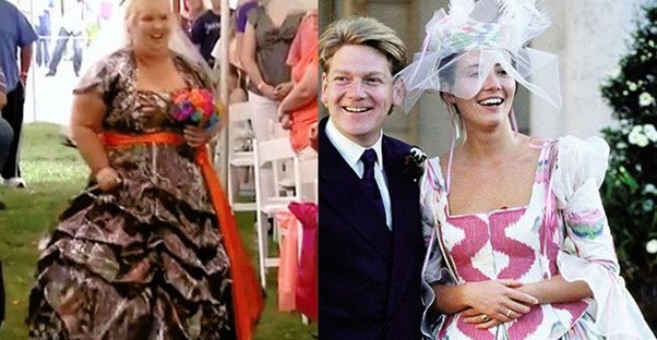 wedding dresses that made guests uncomfortable