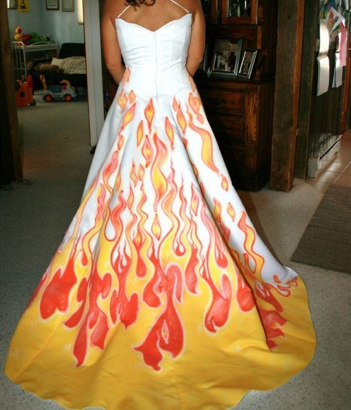 This Dress is On Fire!