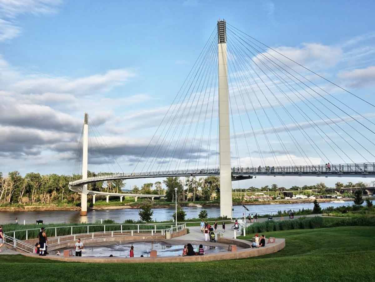 5. The Bob Kerrey Pedestrian Bridge