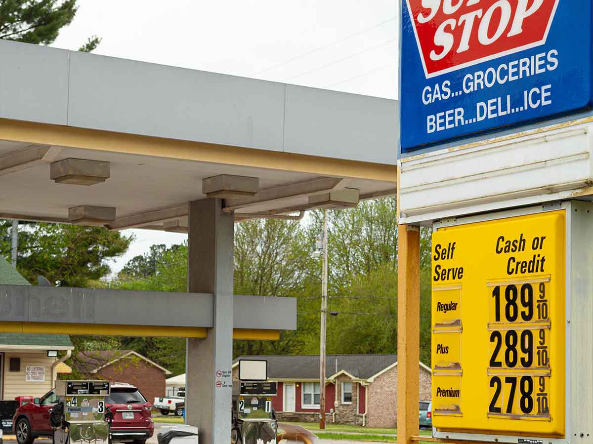 Gallon of Gas Before