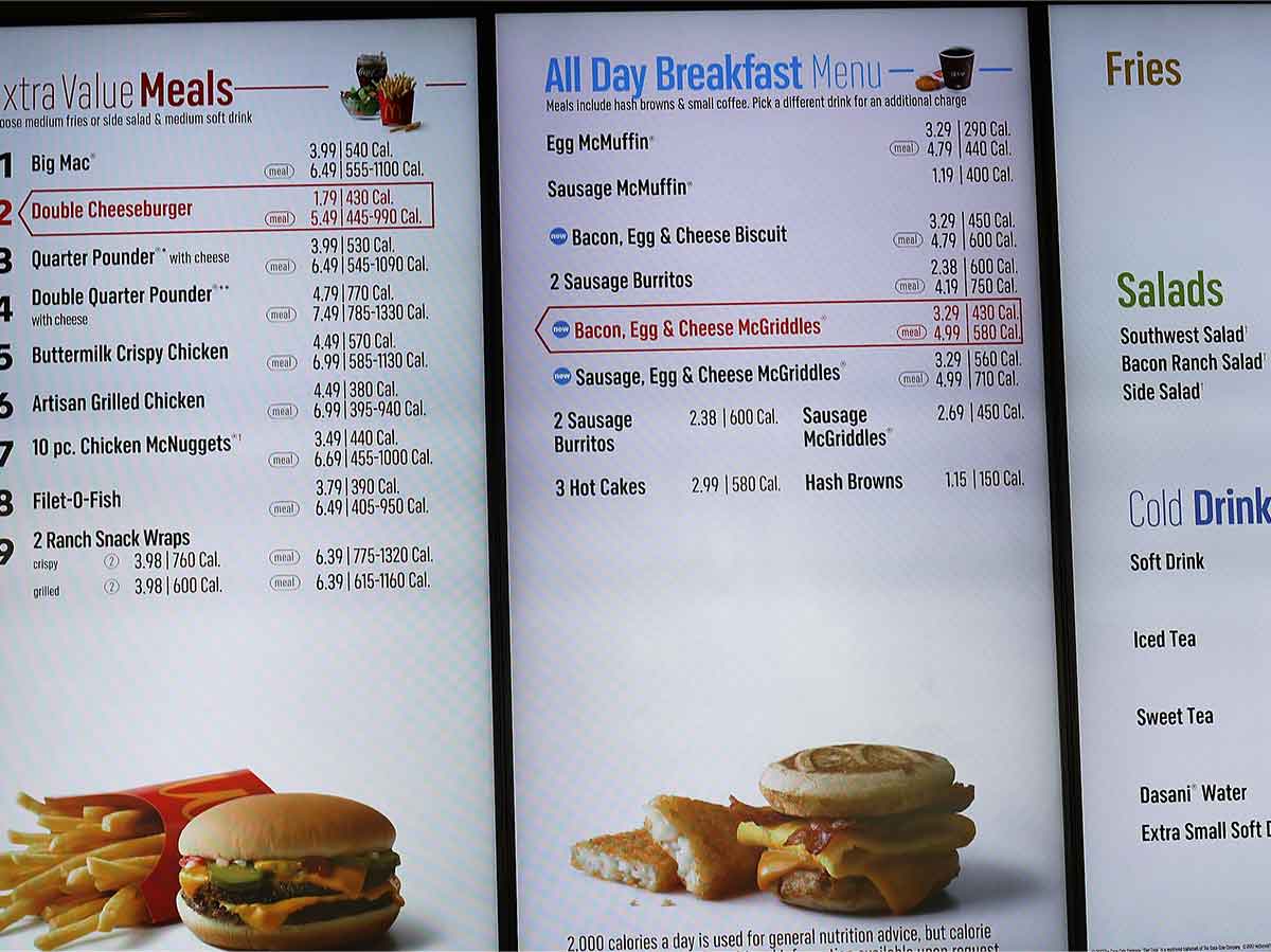 McDonald's Burger and Fries Now