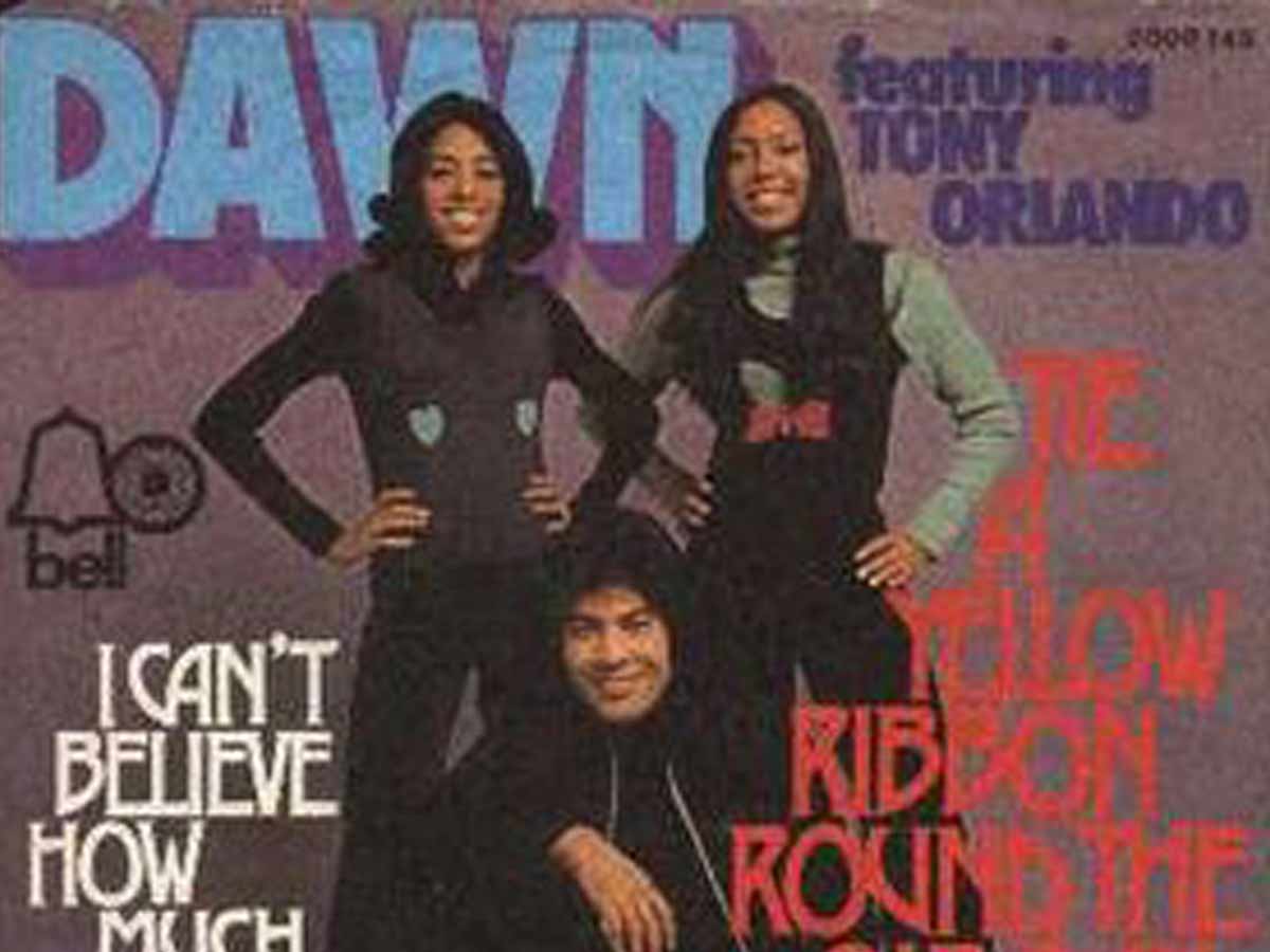 “Tie a Yellow Ribbon” by Tony Orlando and Dawn, 1973