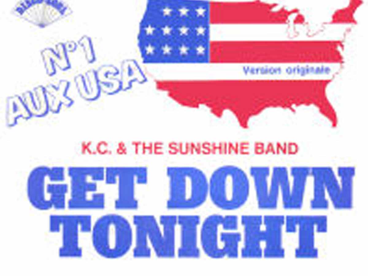 “Get Down Tonight” by KC and the Sunshine Band, 1975