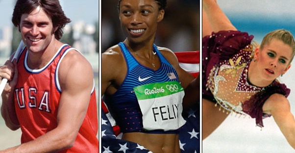 cailtyn jenner allyson felix and tonya harding