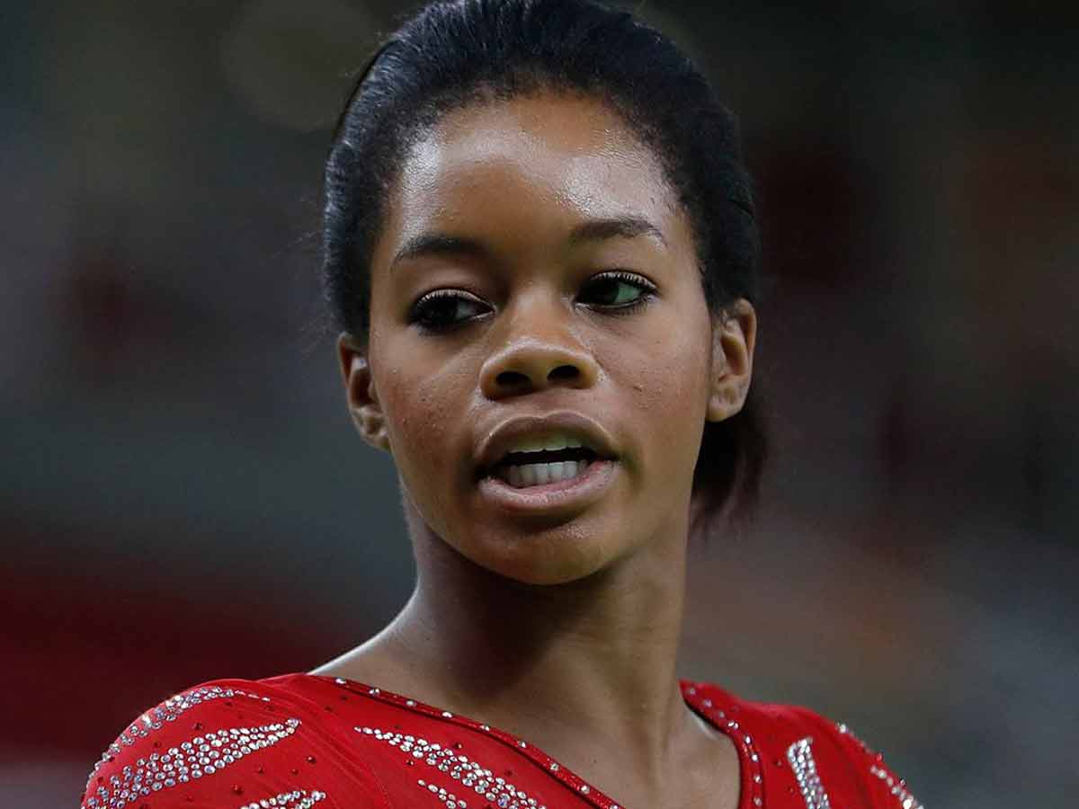 Then: Gabby Douglas
