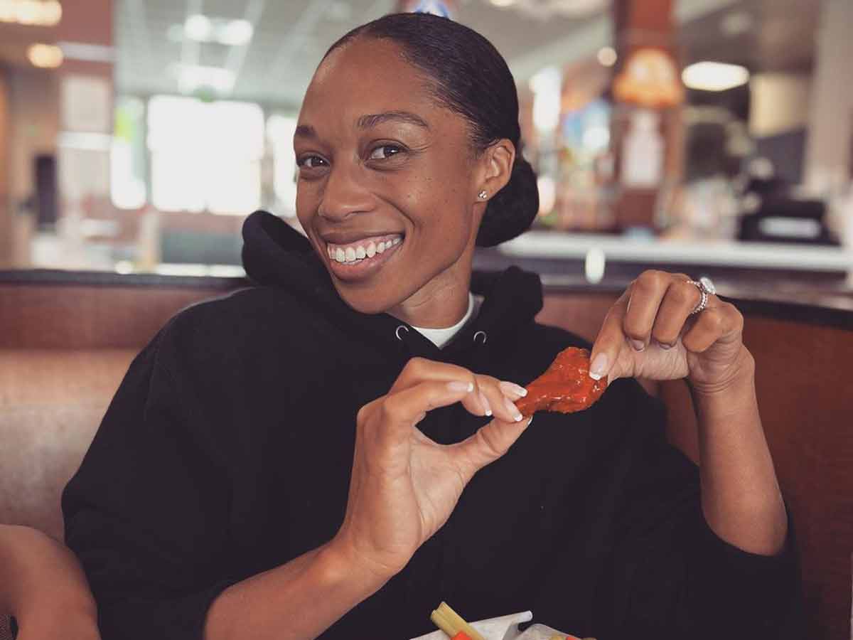 Now: Allyson Felix