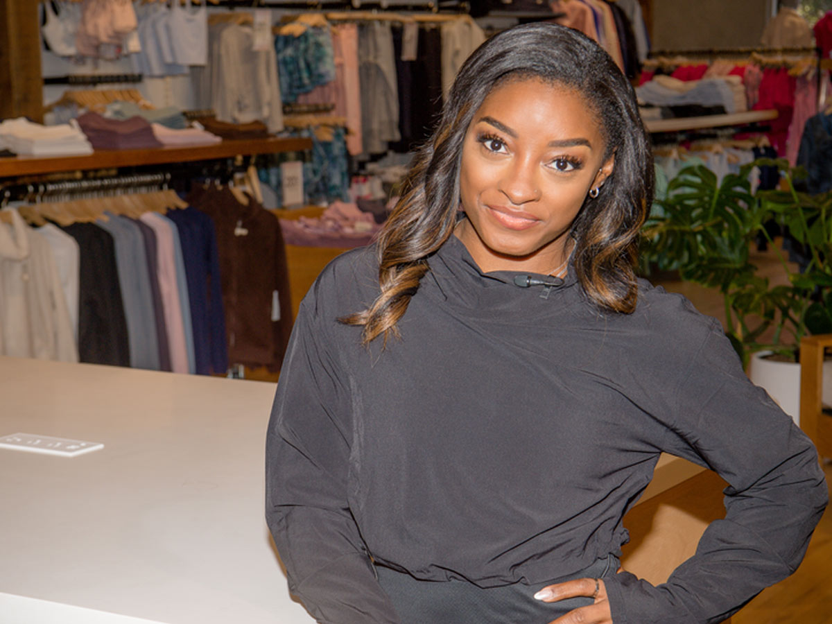 Now: Simone Biles