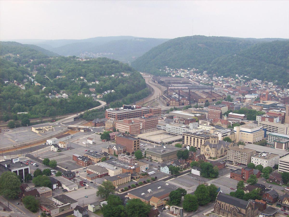Leaving: Johnstown, Pennsylvania -7.1%