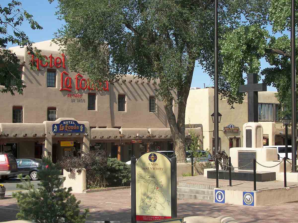 1. Stroll And Shop At Taos Plaza